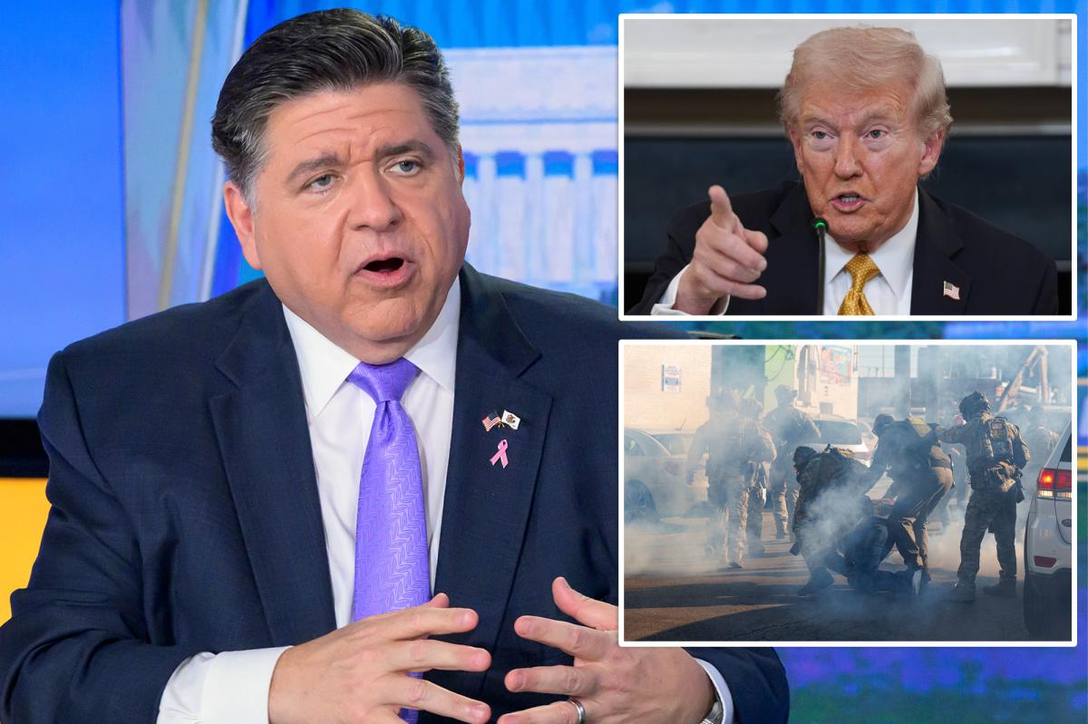 JB Pritzker accuses ICE of ‘racial profiling,’ defends evaluating brokers to Nazis