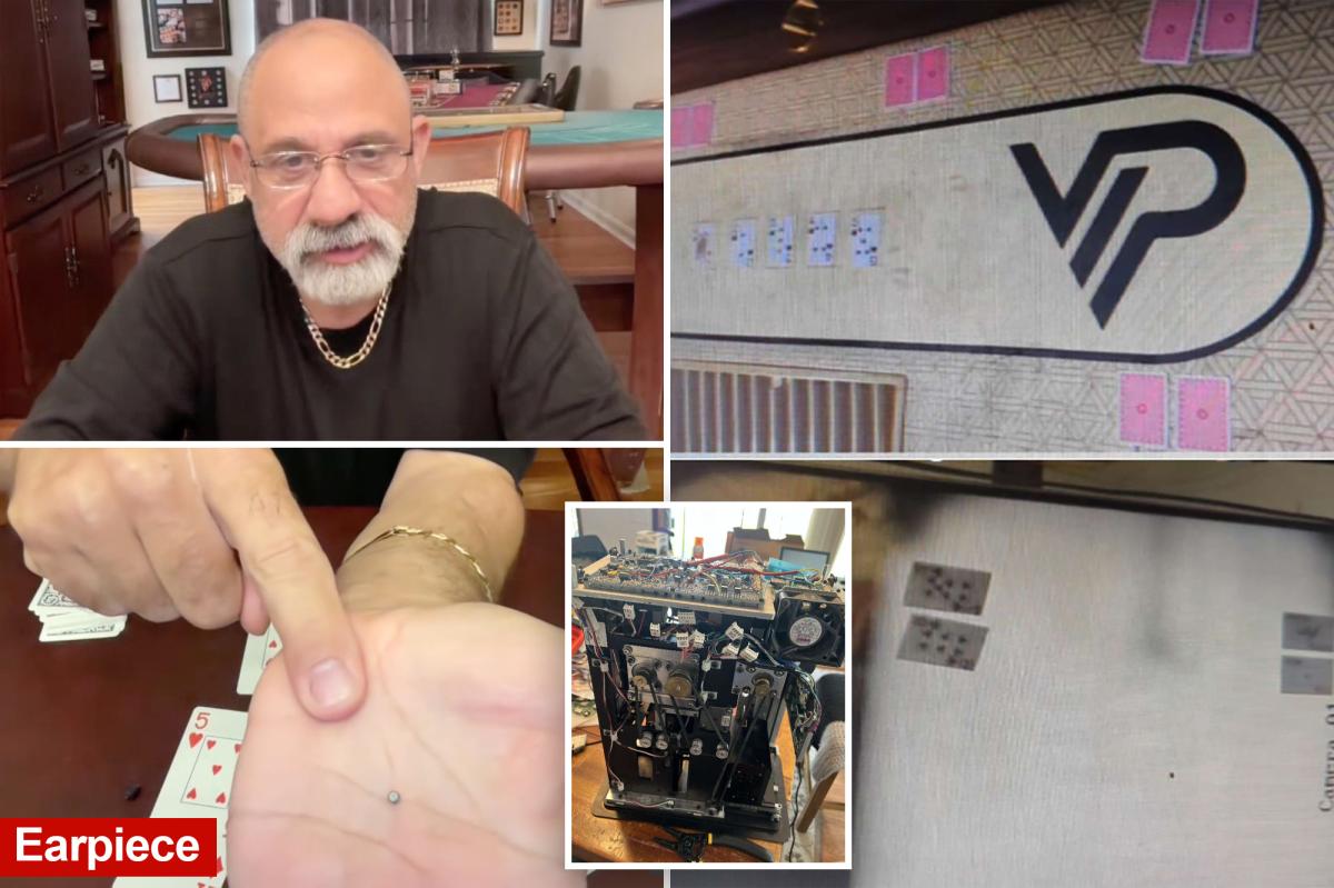 Poker cheats will go to any excessive — even utilizing magnet to tear ear piece off eardrum