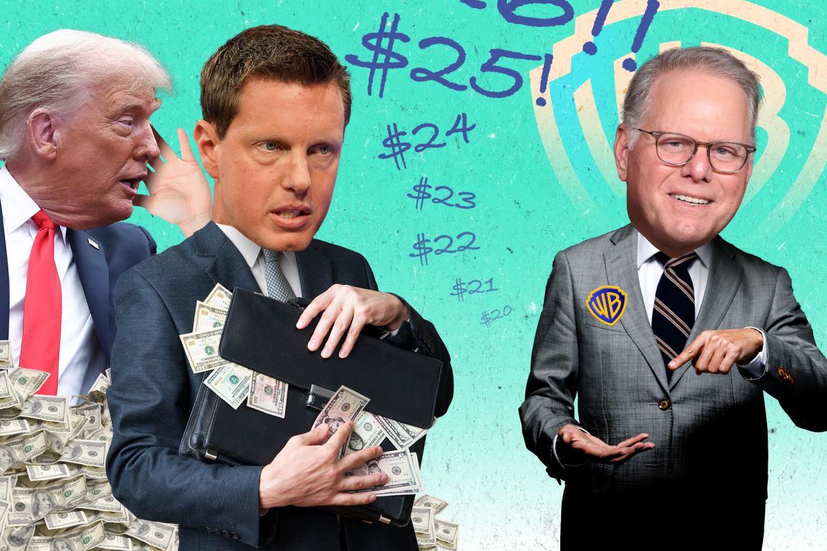 Paramount Skydance boss has Trump in his nook as he seeks to purchase Warner Bros. Discovery