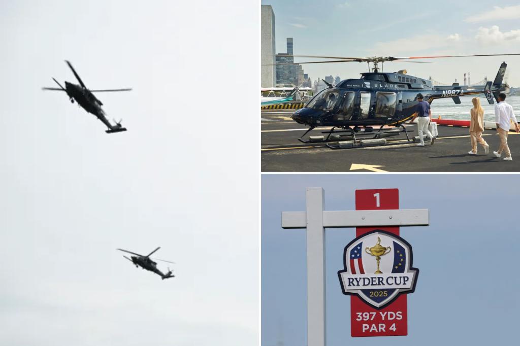 Helicopter ban demanded after Ryder Cup flights tortured NY