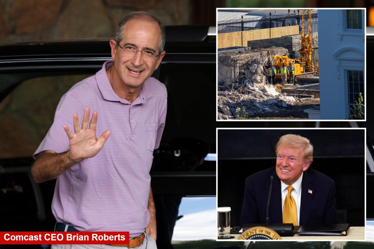 Comcast delivers fats present for White Home ballroom — because it faces US roadblocks in potential merger bid: sources