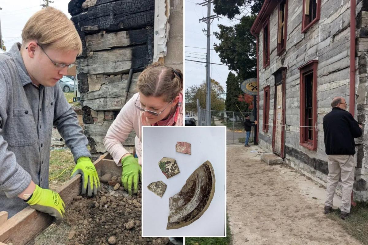 Ohio Overfield Tavern hearth finds early American historical past