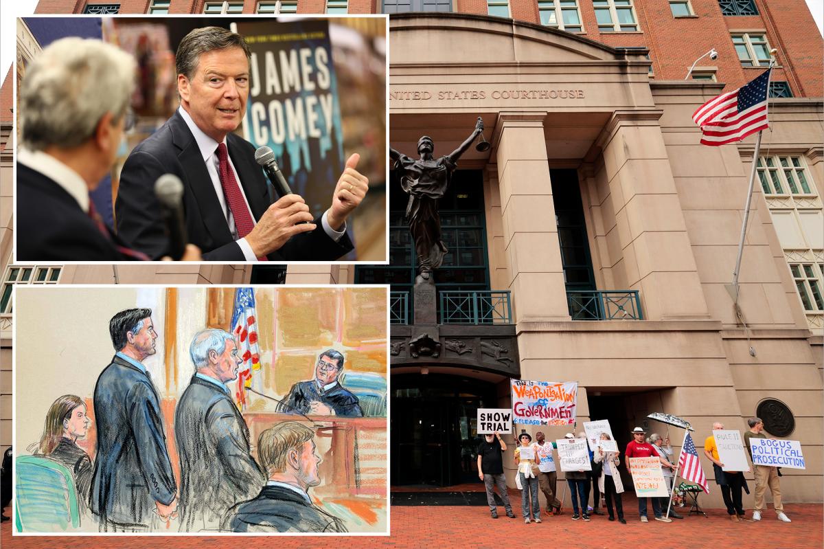 Ex-FBI boss James Comey to seem in Virginia fed court docket for second time since bombshell indictment