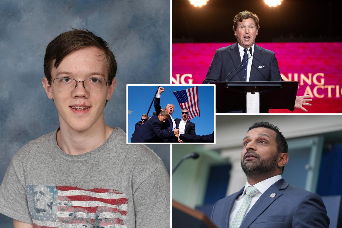 Kash Patel dismisses Tucker Carlson’s claims of FBI cover-up on Thomas Crooks