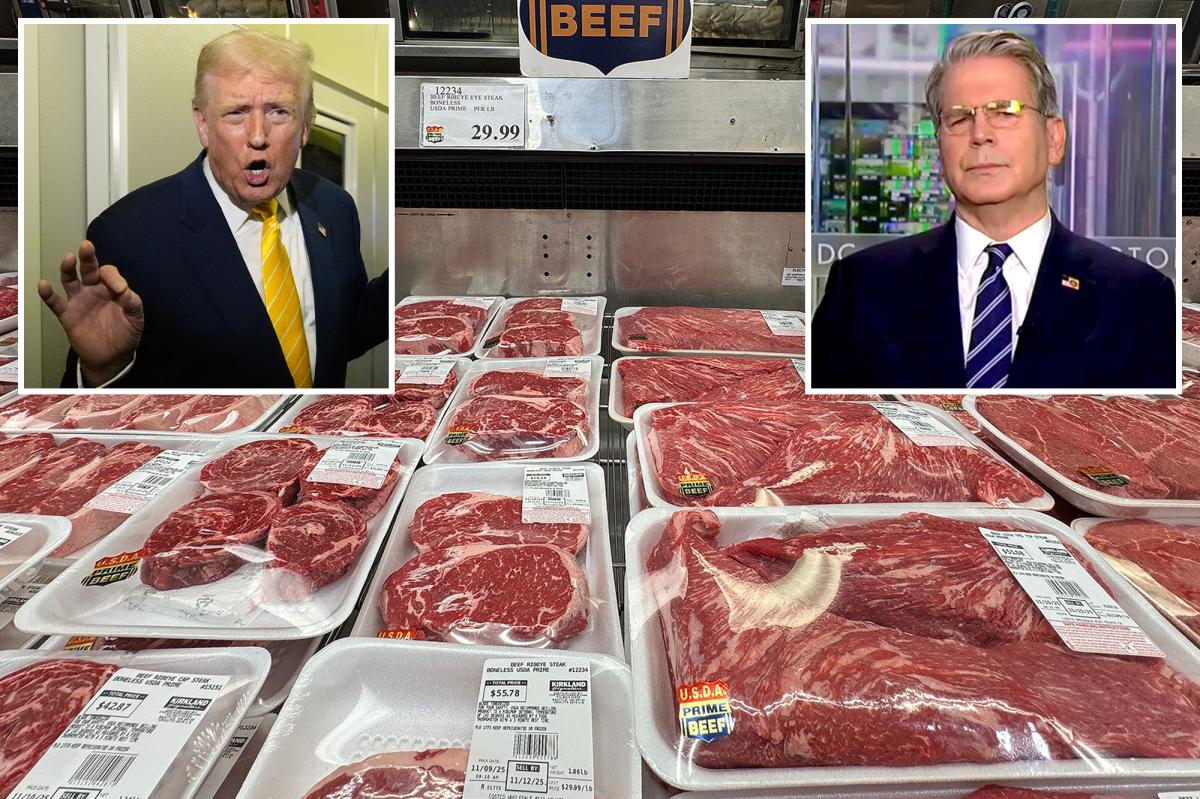 Treasury Secretary Scott Bessent warns of ‘excellent storm’ behind floor beef hovering to $10 a pound