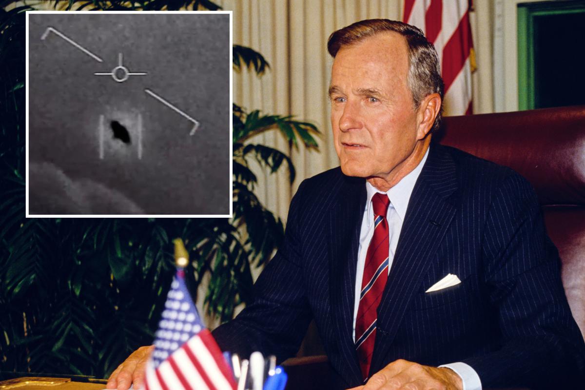 President George HW Bush ‘knew’ of 1964 alien contact with people in New Mexico: documentary