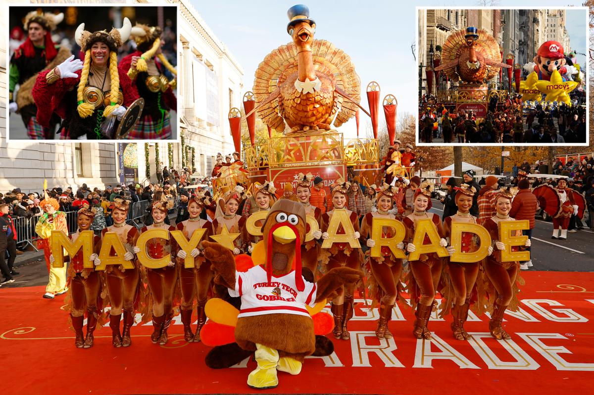 1000’s have a good time 99th annual Macy’s Thanksgiving Day Parade in NYC: ‘Turkey, over right here!’