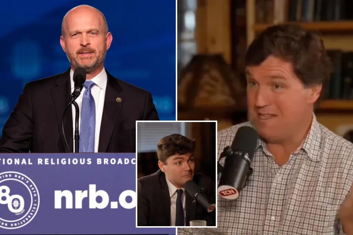 Heritage Basis in revolt over Tucker Carlson protection after controversial Nick Fuentes interview: ‘Footsie with literal Nazis’