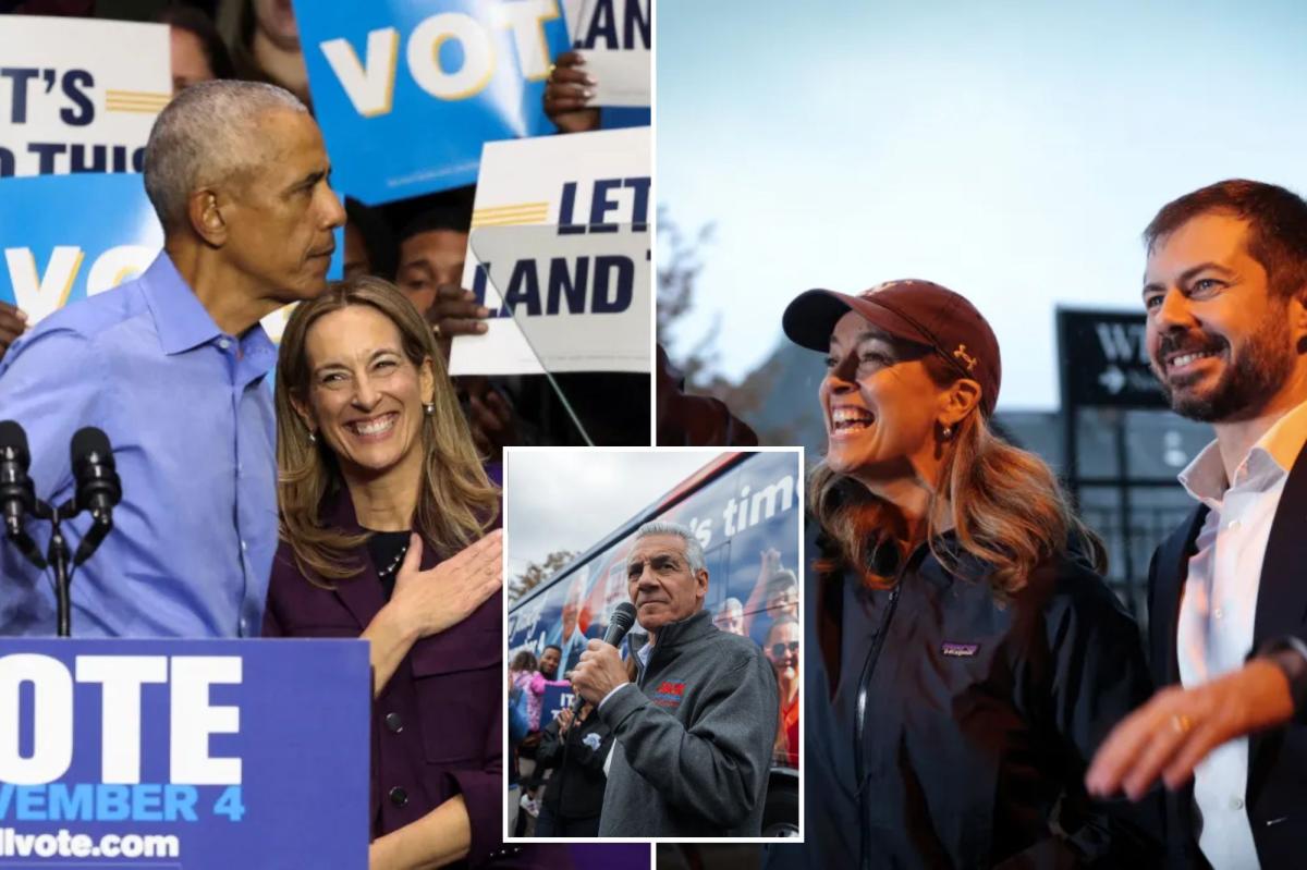 Ciattarelli focuses on NJ bread-and-butter points, Sherrill calls in Dem bigwigs