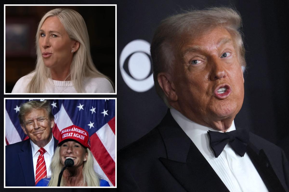 Trump lashes out after Marjorie Taylor Greene’s inflammatory ’60 Minutes’ interview: ‘Rotten apple!’