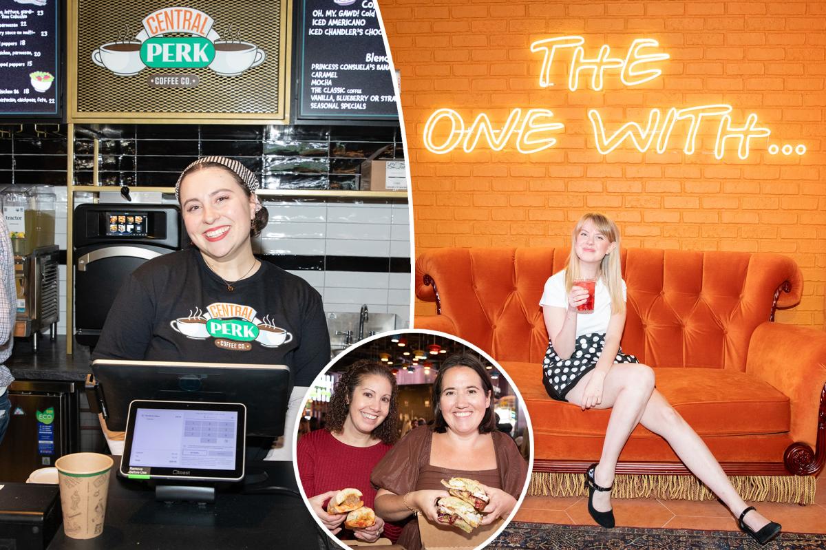 Unique | NYC debut of ‘Mates’ espresso store favourite Central Perk thrills followers