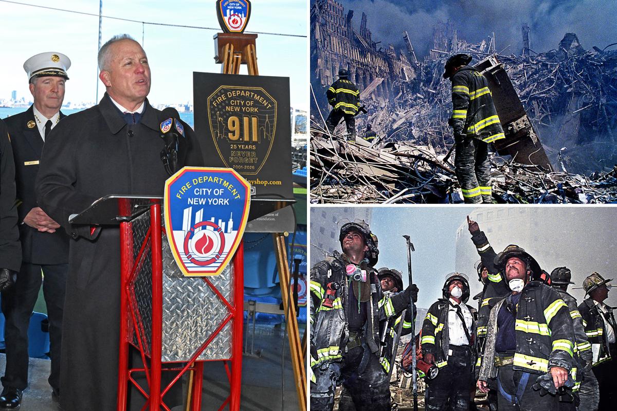 FDNY unveils plans to commemorate upcoming twenty fifth anniversary of 9/11
