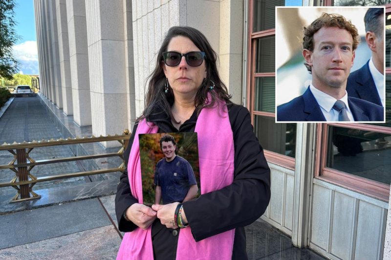 Mother whose son died by suicide after social media ‘sextortion’ slams Mark Zuckerberg as ‘soulless psychopath’