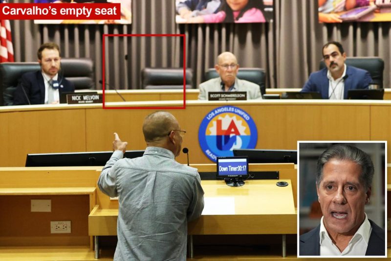 Livid mother and father demand LAUSD chief Alberto Carvalho resign after FBI raided LA and Miami properties
