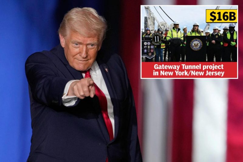 Trump makes use of NYC actual property abilities to halt Gateway Tunnel, Canada’s bridge — and get what he needs