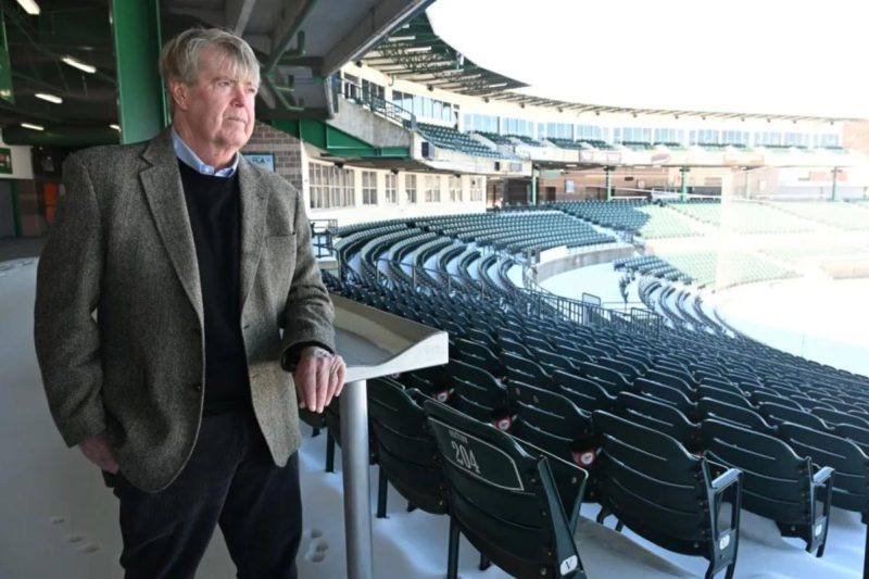 Frank Boulton passing Lengthy Island baseball torch after 25 years