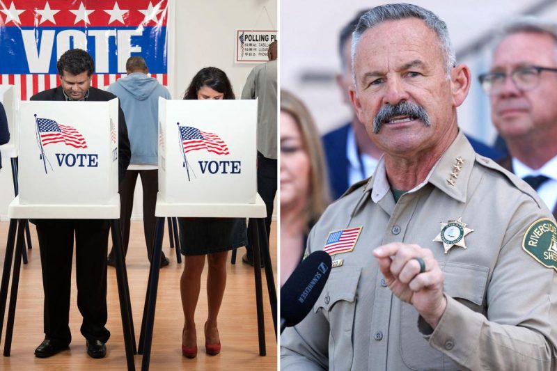 California sheriff seizes 650,000 ballots over election depend dispute