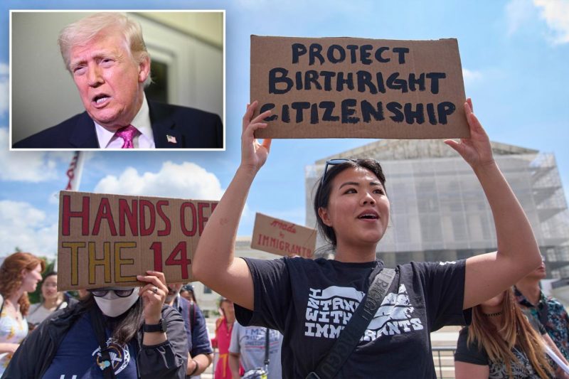 Supreme Courtroom toes ‘obtrusive purple line’ with Trump in birthright citizenship case after tariff ruling