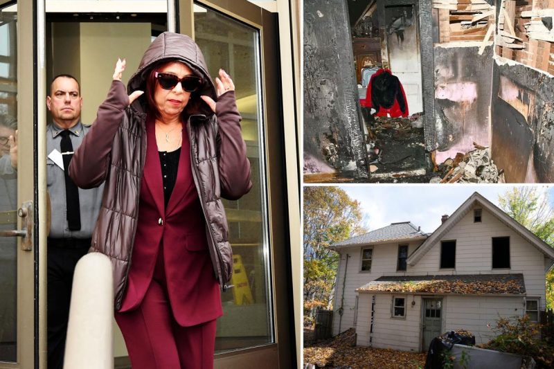 Connecticut home of horrors’ depraved stepmom hides face for listening to on anniversary of arrest