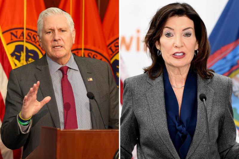 Nassau County’s Blakeman takes shot at foe Hochul, touts pro-ICE stance in annual handle