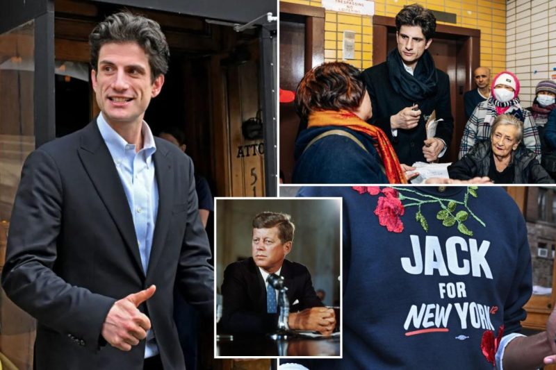 Jack Schlossberg ramps up name-dropping of grandpa JFK to lift marketing campaign dough
