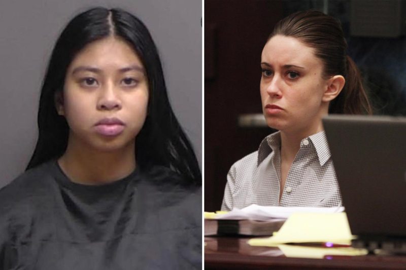 Florida faculty pupil Anne Mae Demegillo accused of watching new child drown in rest room had footage of Casey Anthony on her cellphone