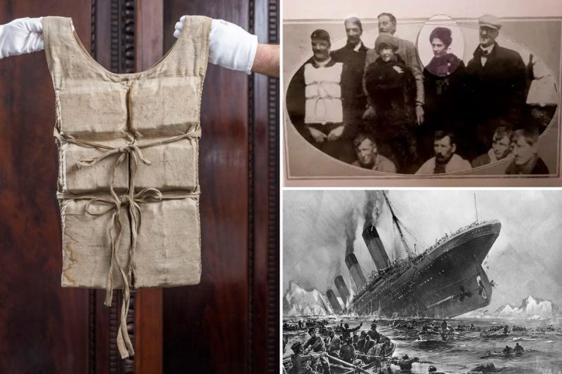 Titanic survivor life jacket set to fetch staggering value throughout 114th-anniversary of historic sinking