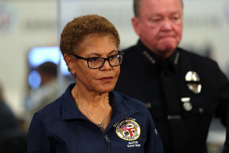 LA Mayor Karen Bass ditches LAPD development plan as sworn officers hit 25-year low