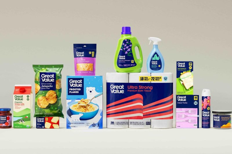 Walmart reveals new packaging for its Nice Worth retailer model