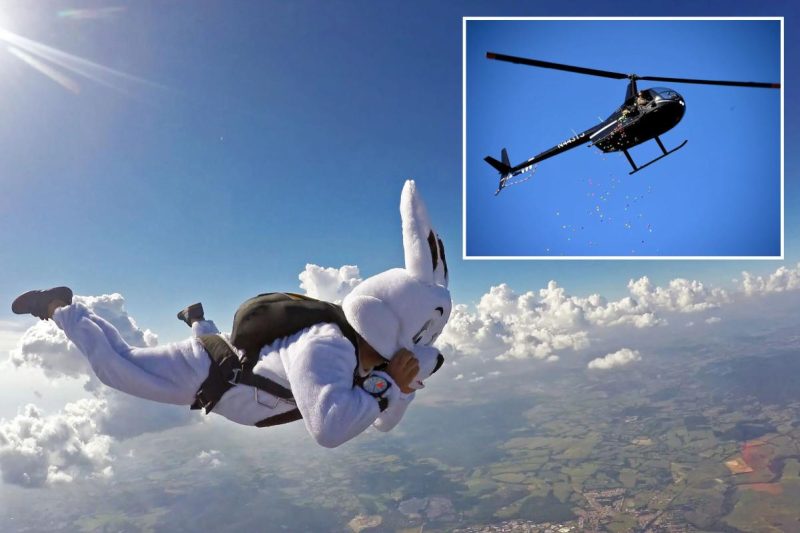 US church buildings amp up Easter outreach with drones, skydiving bunnies